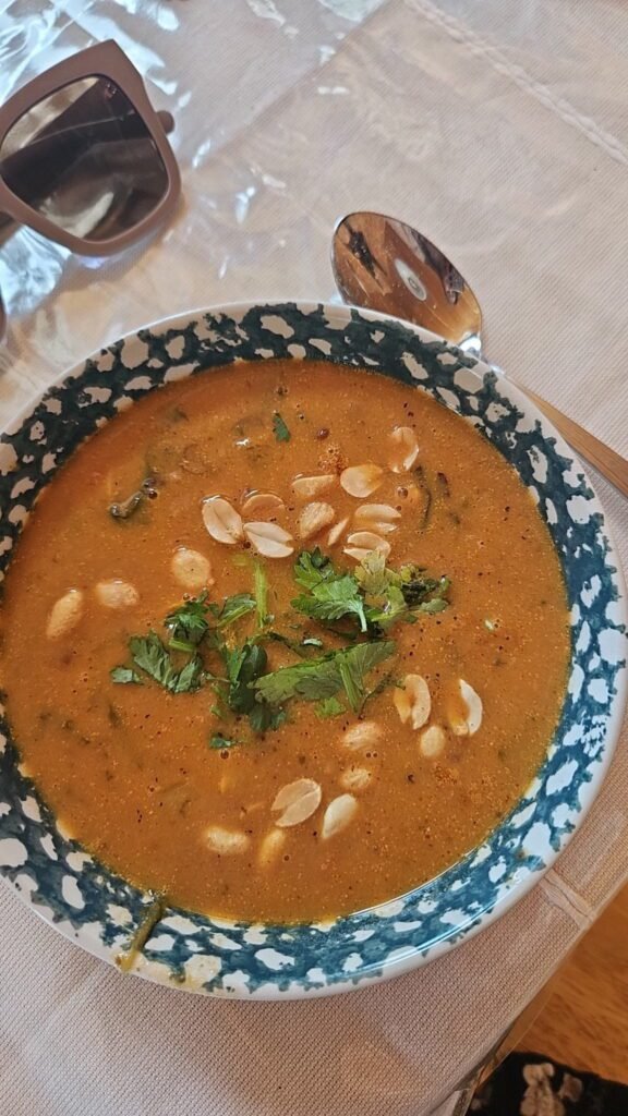 Hot soup after psilocybin